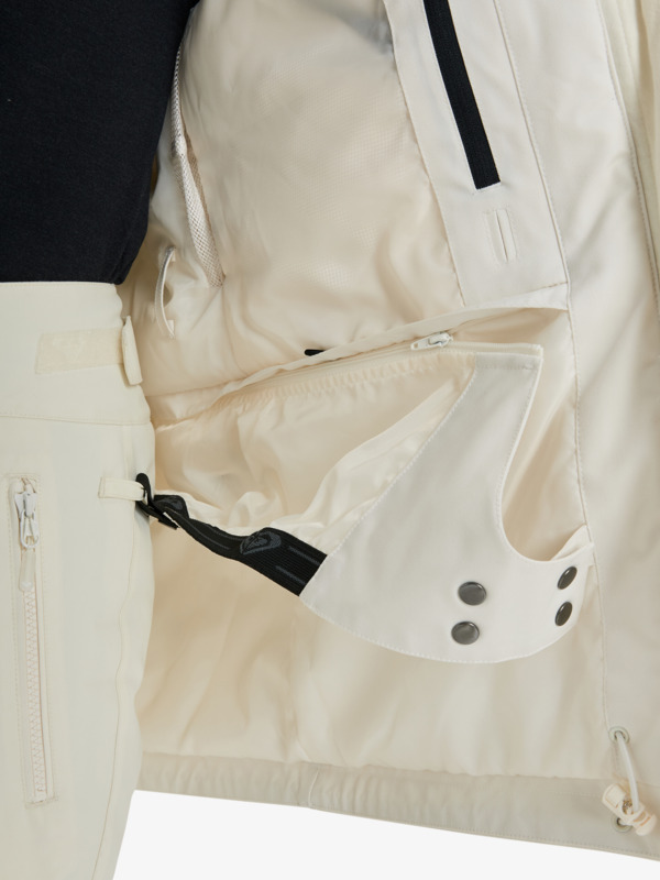 Stated 20K Veste de snow technique Blanc Femme