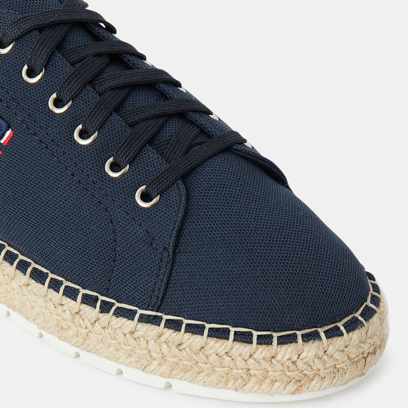 Tommy Hilfiger Espadrilles Nautical Lace Up bleu marine