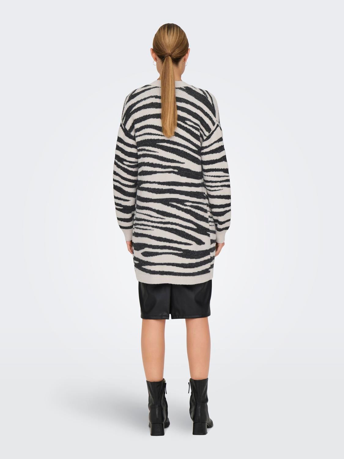 JDYLORRAINE Strickjacke Cement