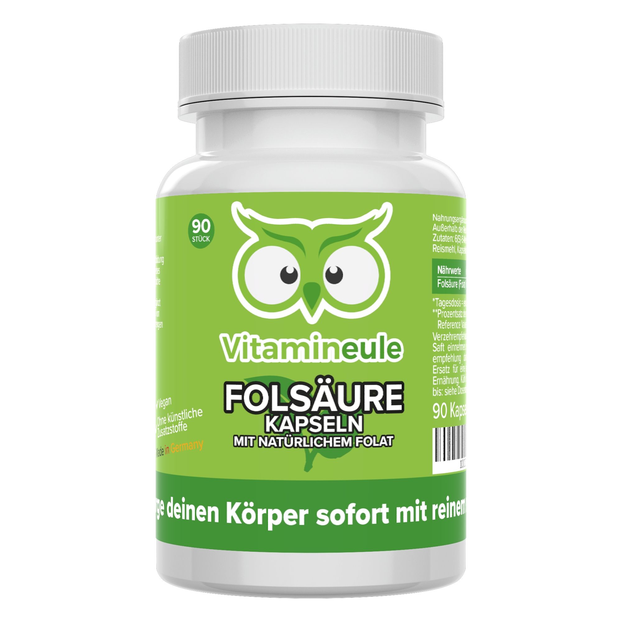 Folsäure Kapseln - Vitamineule®