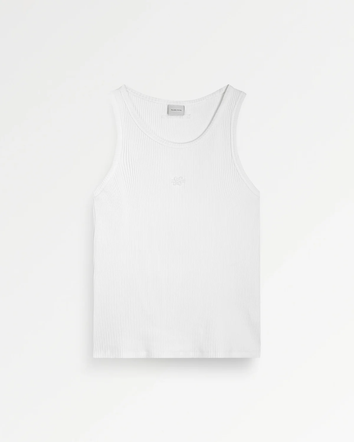 Tank Top Ribbed White