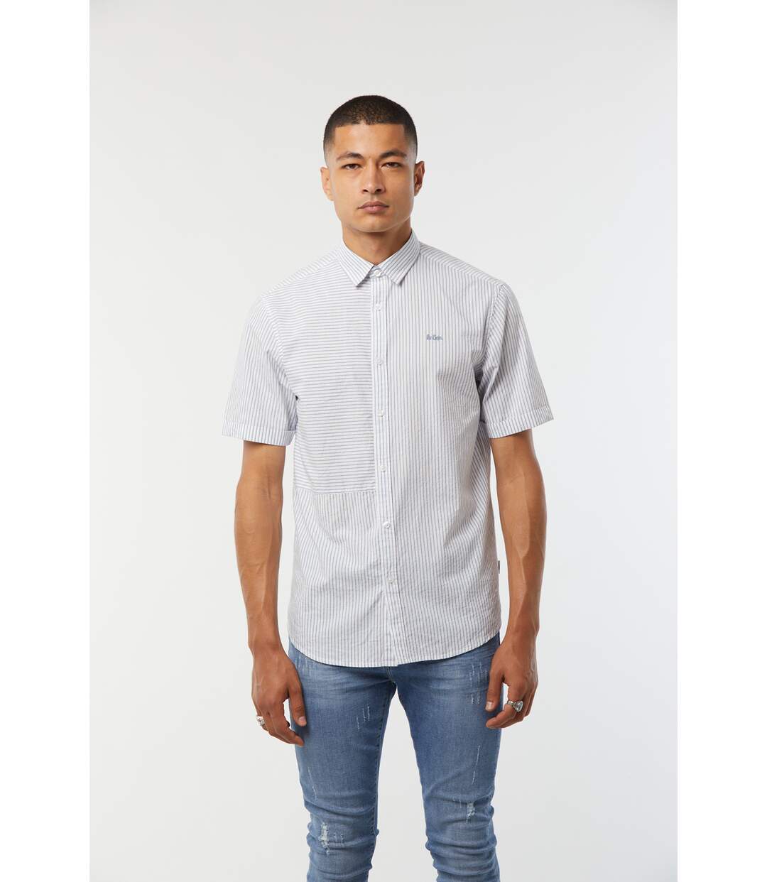 Chemise manches courtes coton regular DEPIO