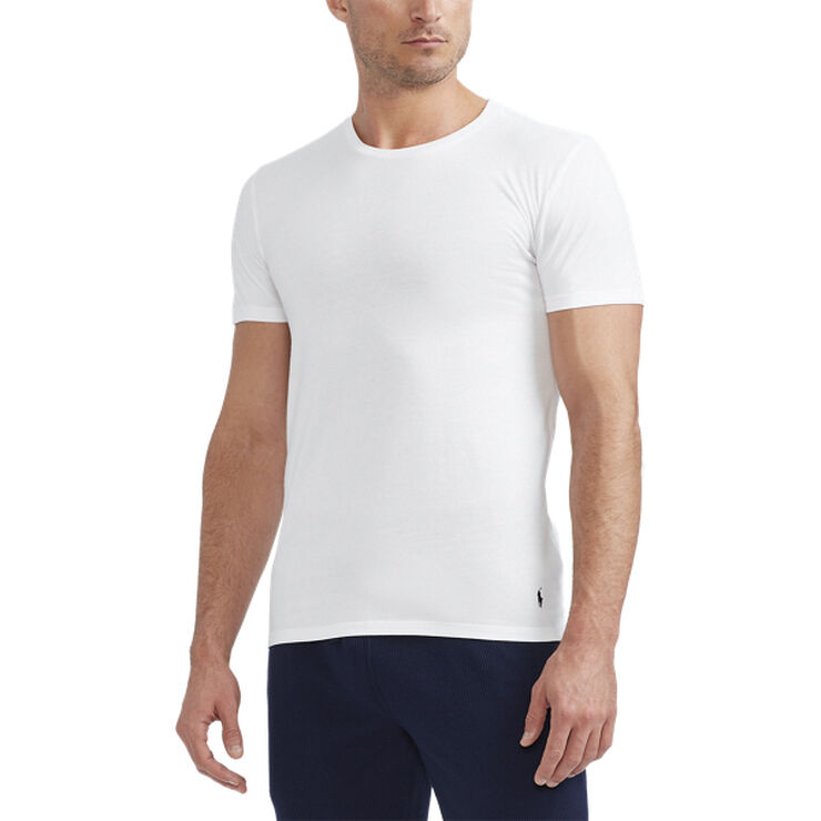 Polo Ralph Lauren Classic cotton Crewneck 3-Pack Hvid