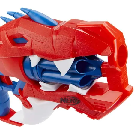Nerf DinoSquad Raptor-Slash Blaster, 6-Dart Rotationstrommel