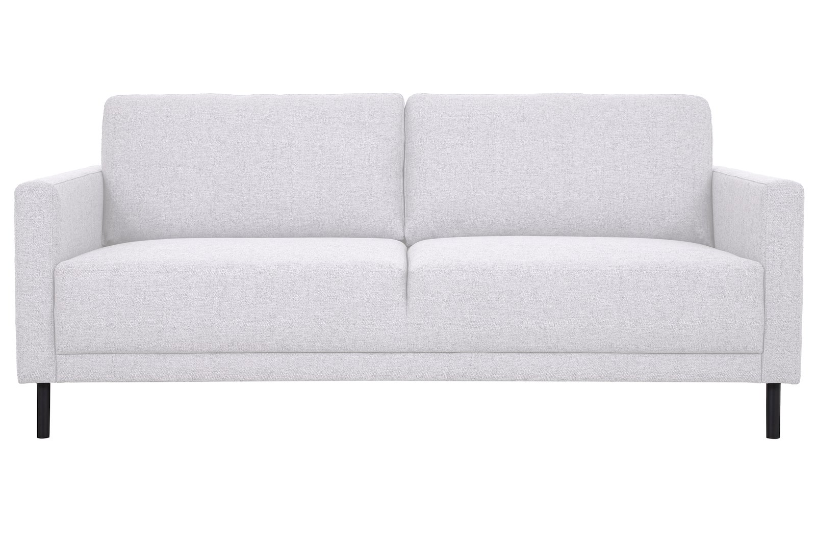 Billy 3-seter sofa 3-seter i tekstil Neve 02 offwhite med sorte ben.