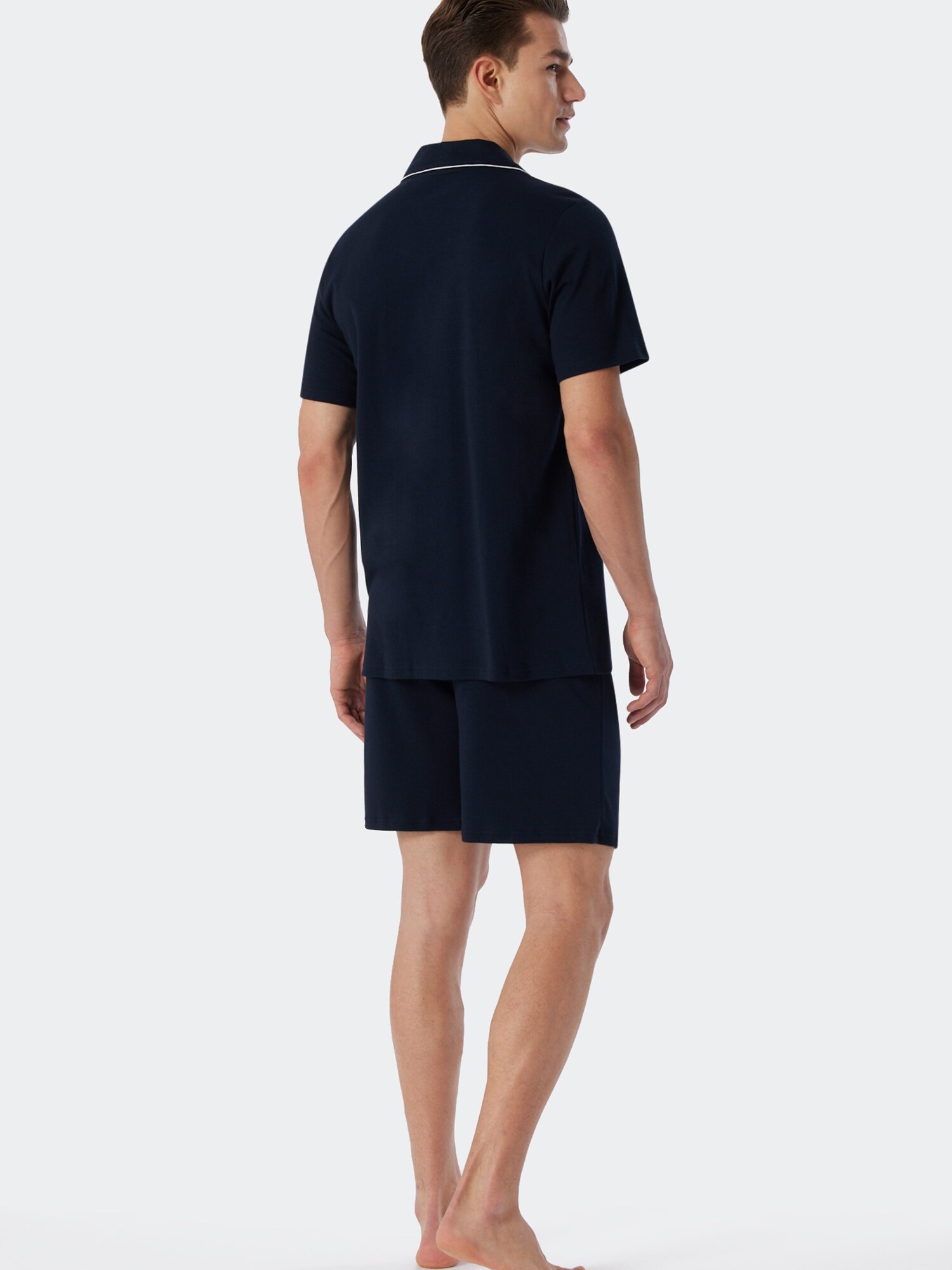 Schiesser Herren Pyjama Fine Interlock