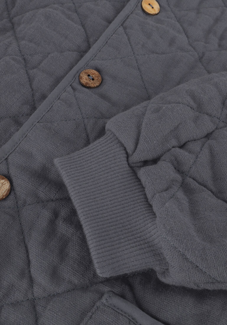PLAY UP blauwe play up vest woven cardigan