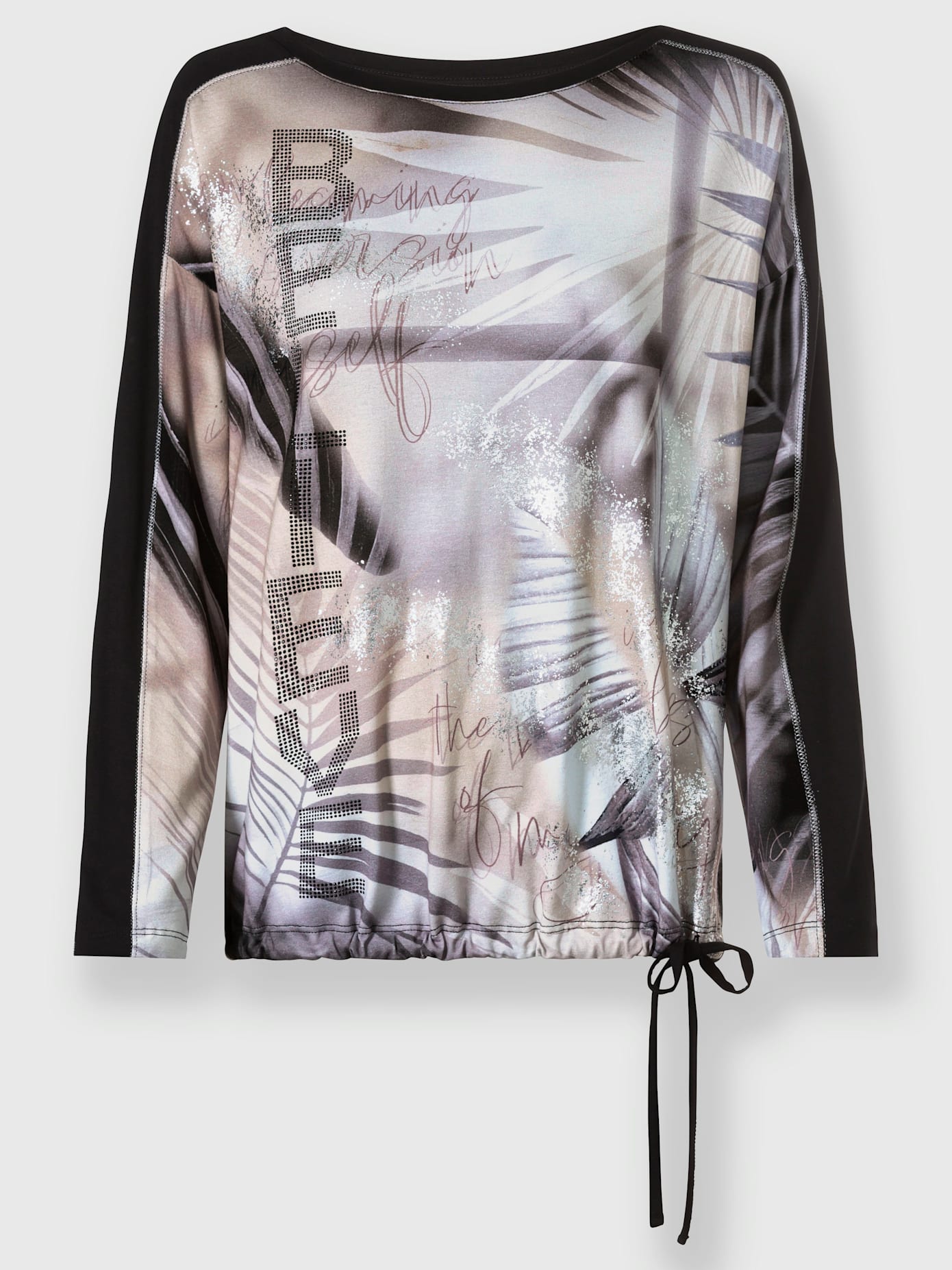 T-shirt motif imprimé exclusif