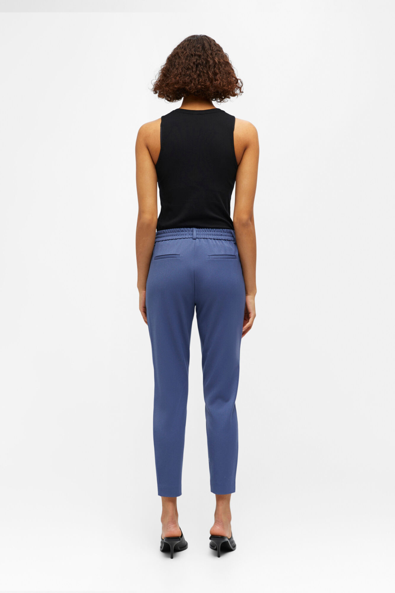Calça reta - Azul