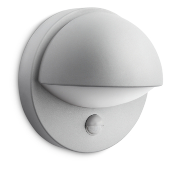 Philips buitenlamp MyGarden June grijs met bewegingssensor