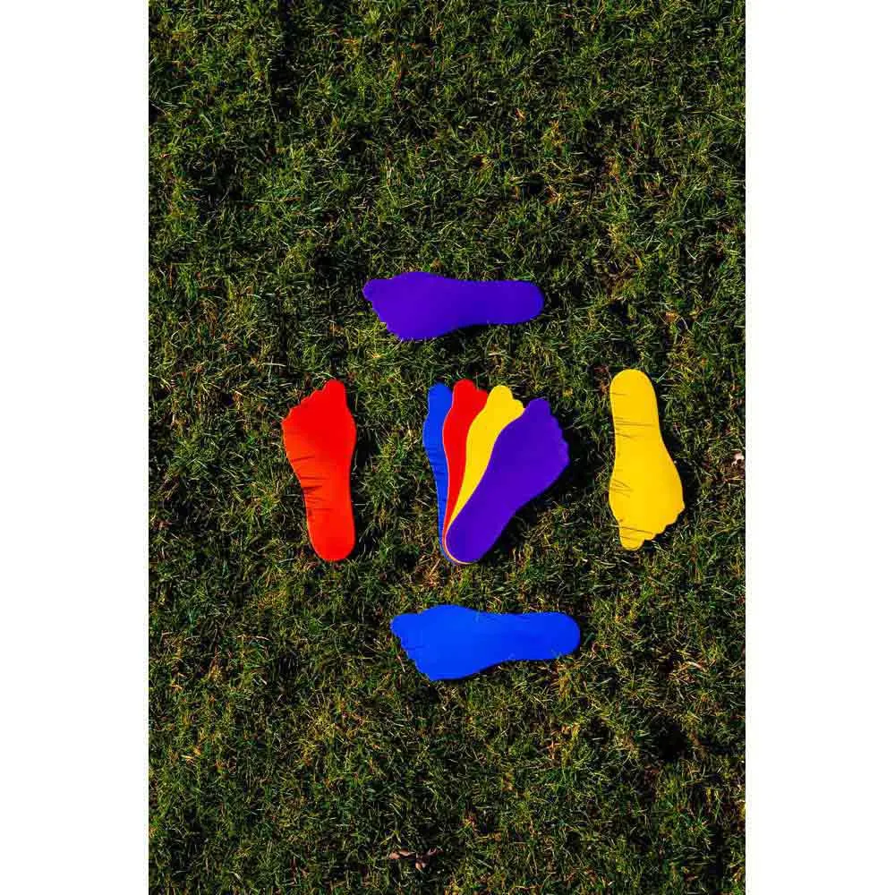 Conjunto de 4 cones de treinamento para os pés Powershot.