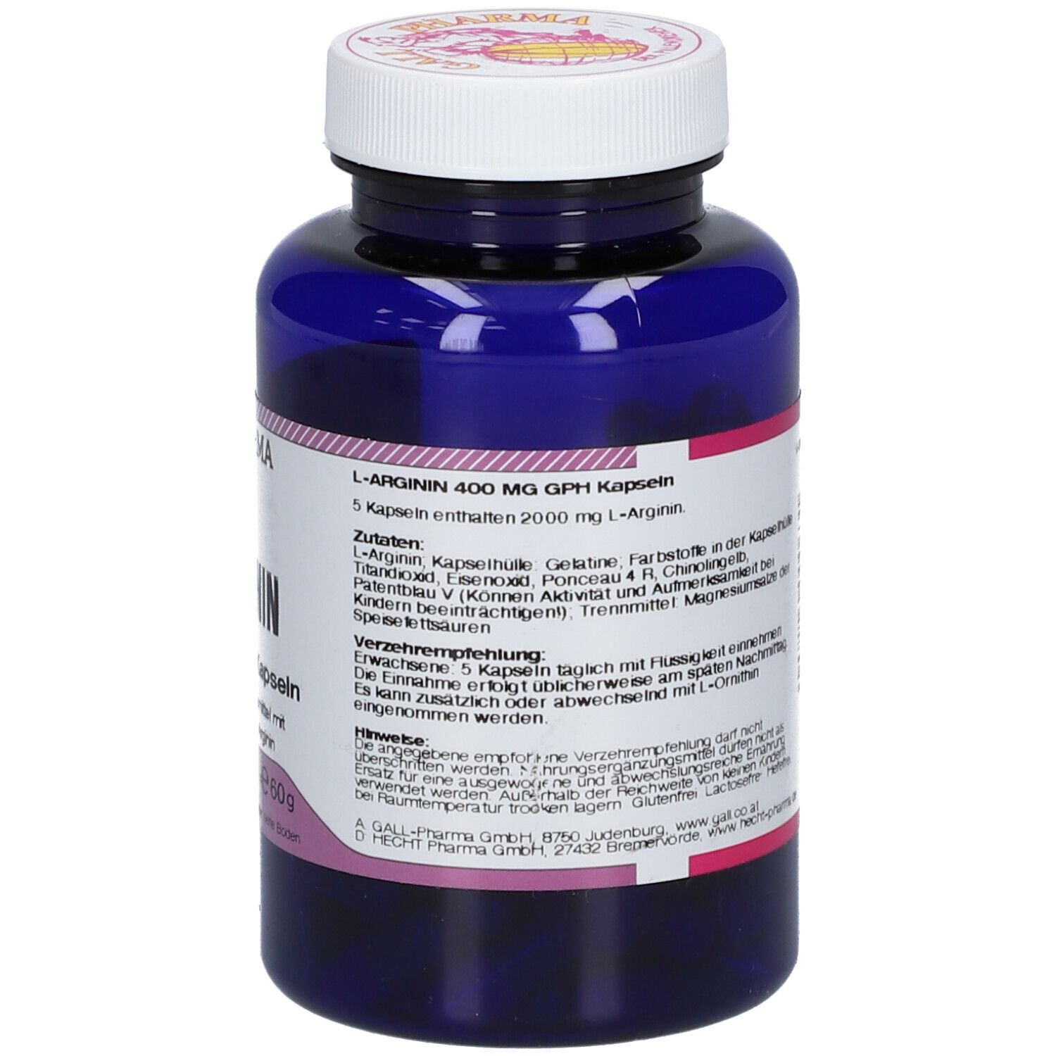 GALL PHARMA L-Arginin 400 mg