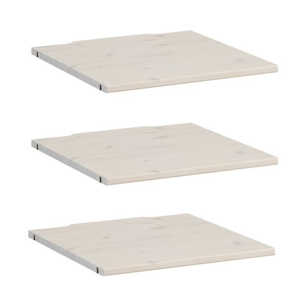 LIFETIME Kidsrooms Legplank Kastelement 50 cm Whitewash