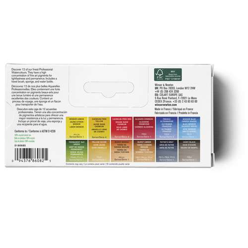 WINSOR & NEWTON™ Professional WATER COLOUR™ Field Pocket Set, Aquarellfarbkasten