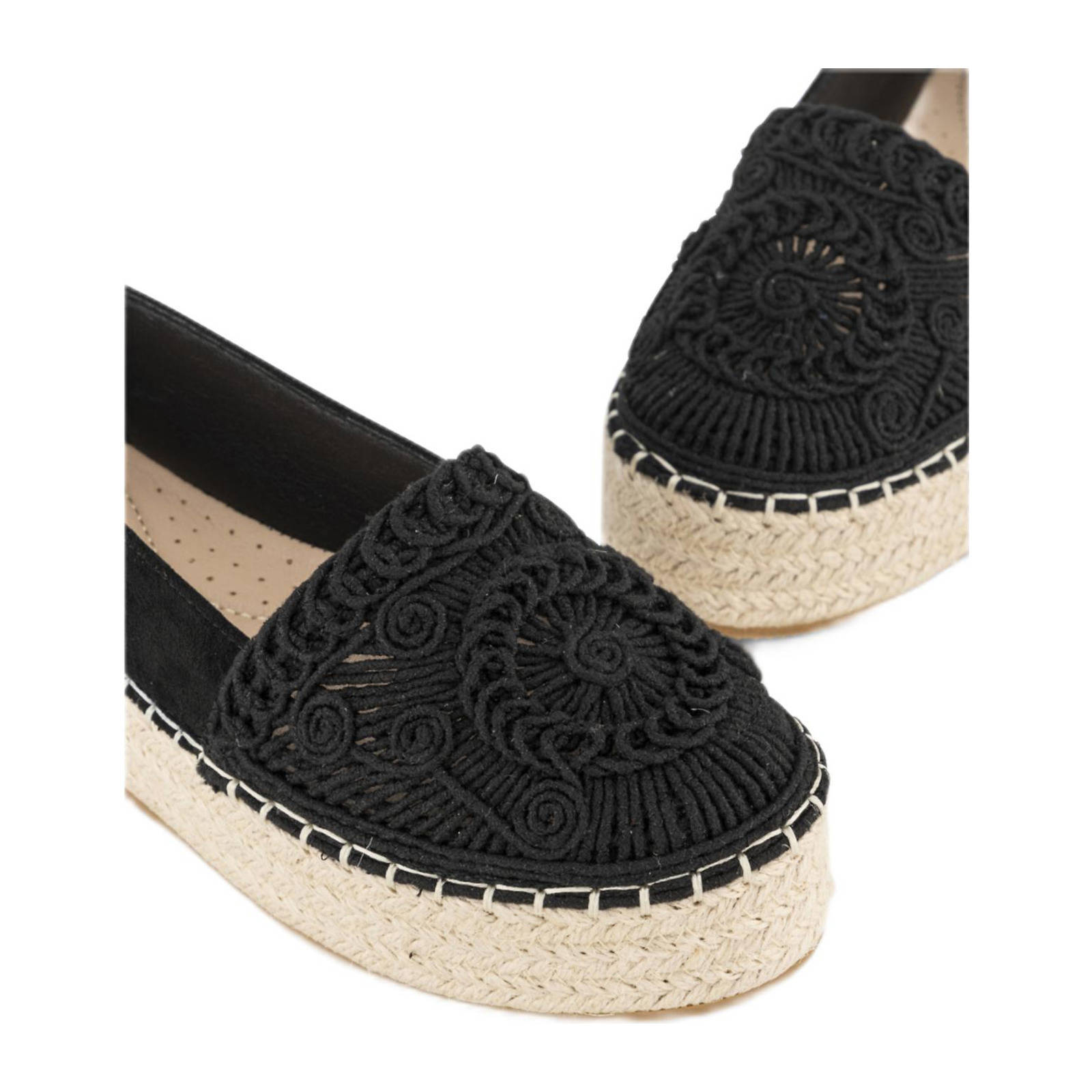 Graceland espadrilles zwart