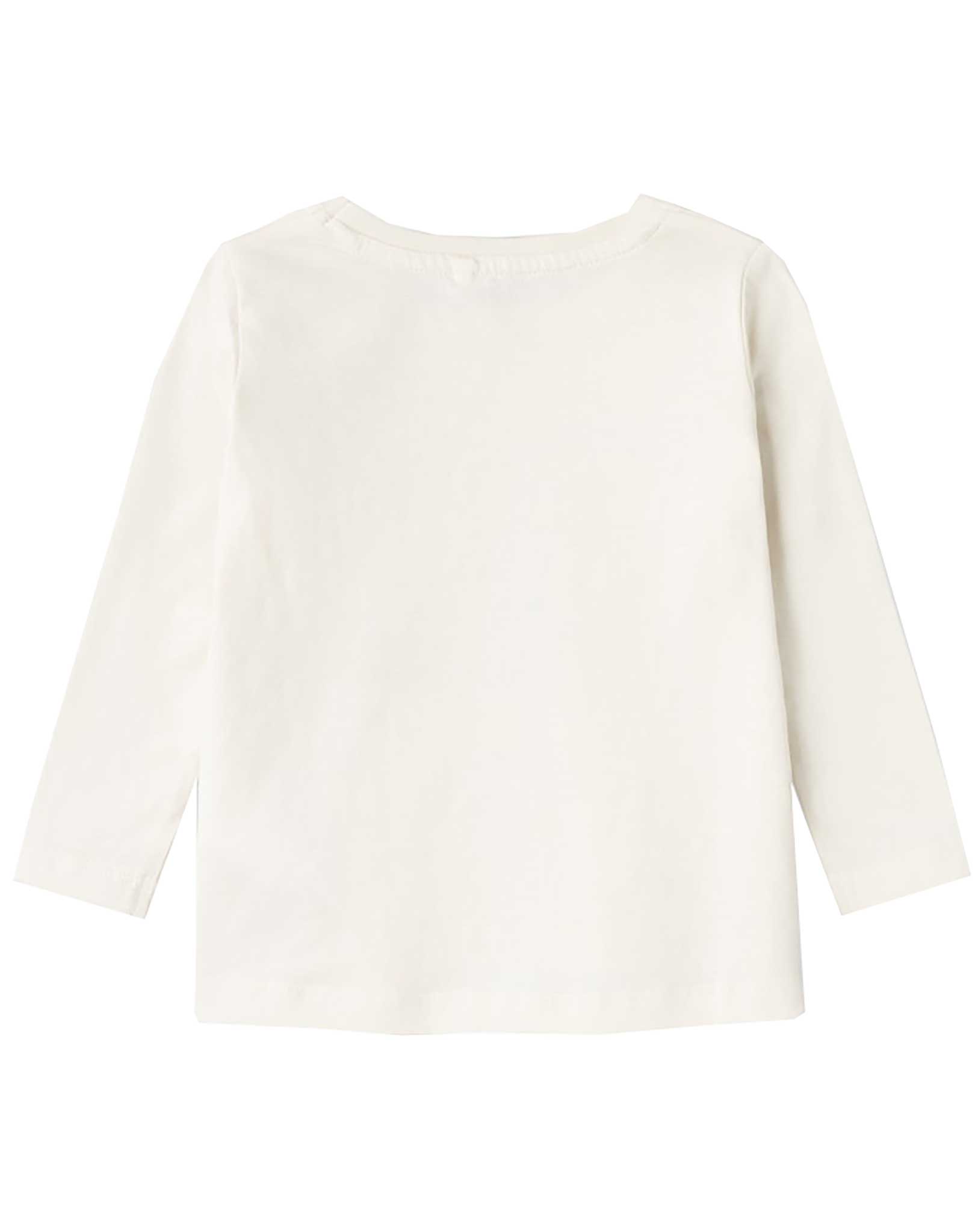 Langarmshirt NMFVIOLET IGEL in jet stream