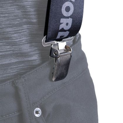 Bretelles Oxford LOGO - Noir / Gris