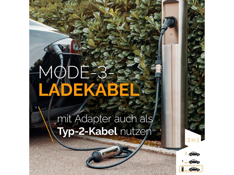 Juice Technology Mobile Wallbox JUICE BOOSTER 2 Basic Set E Die flexible 3-in-1-Ladelösung für Elektrofahrzeuge für zuhause oder unterwegs
