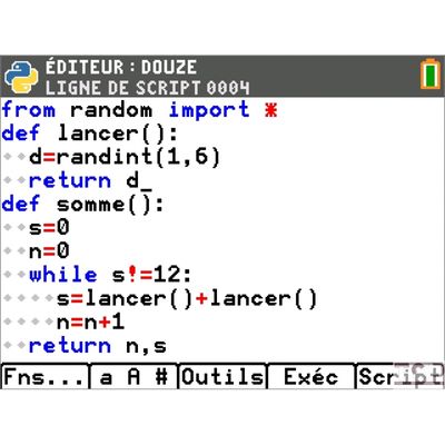 Calculatrice graphique TI-82 Advanced Edition Python