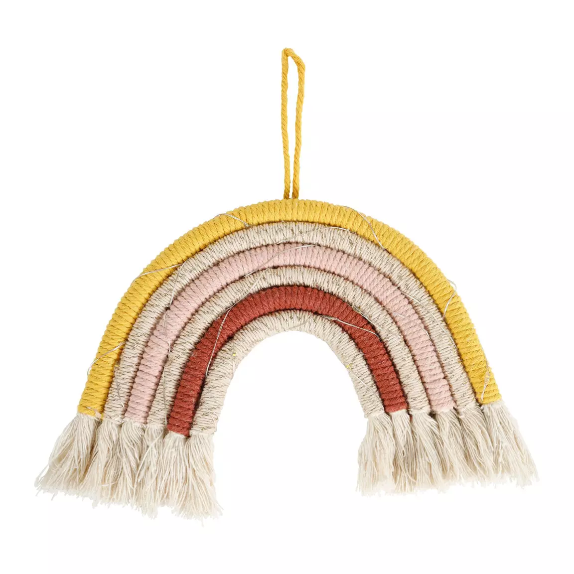 Déco murale lumineuse enfant (28,5 x 20 cm) Arc en ciel Multicolore