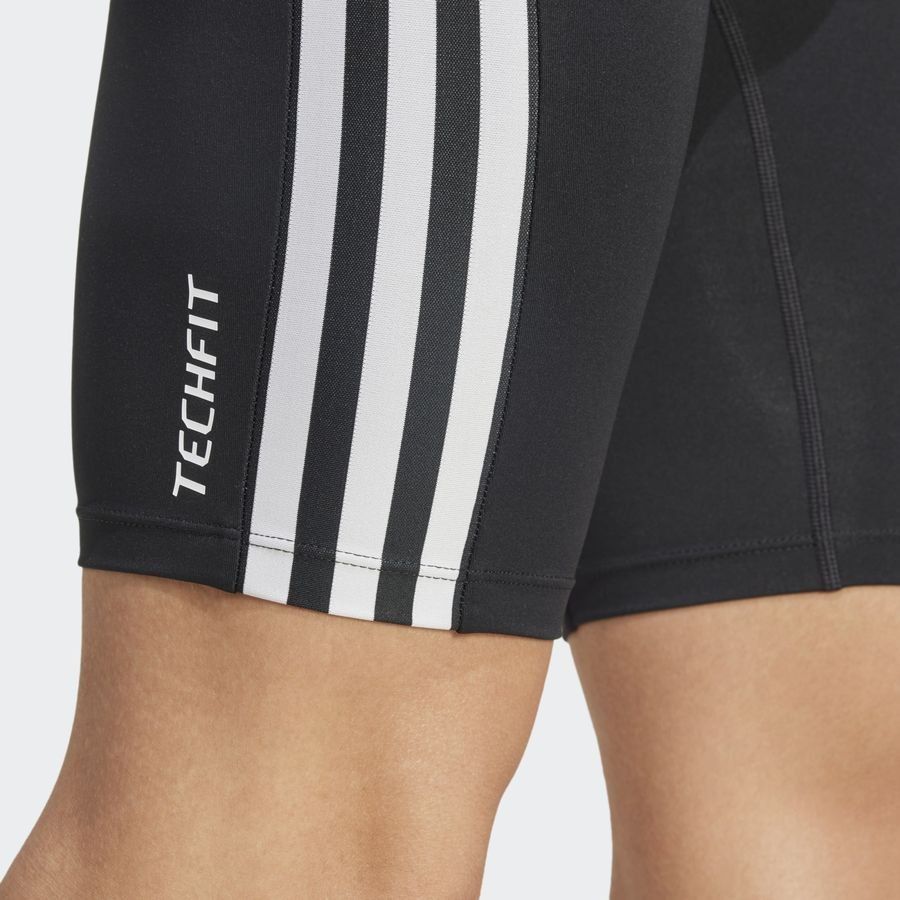 Adidas TECHFIT Compression Training 3-Stripes Short Tights