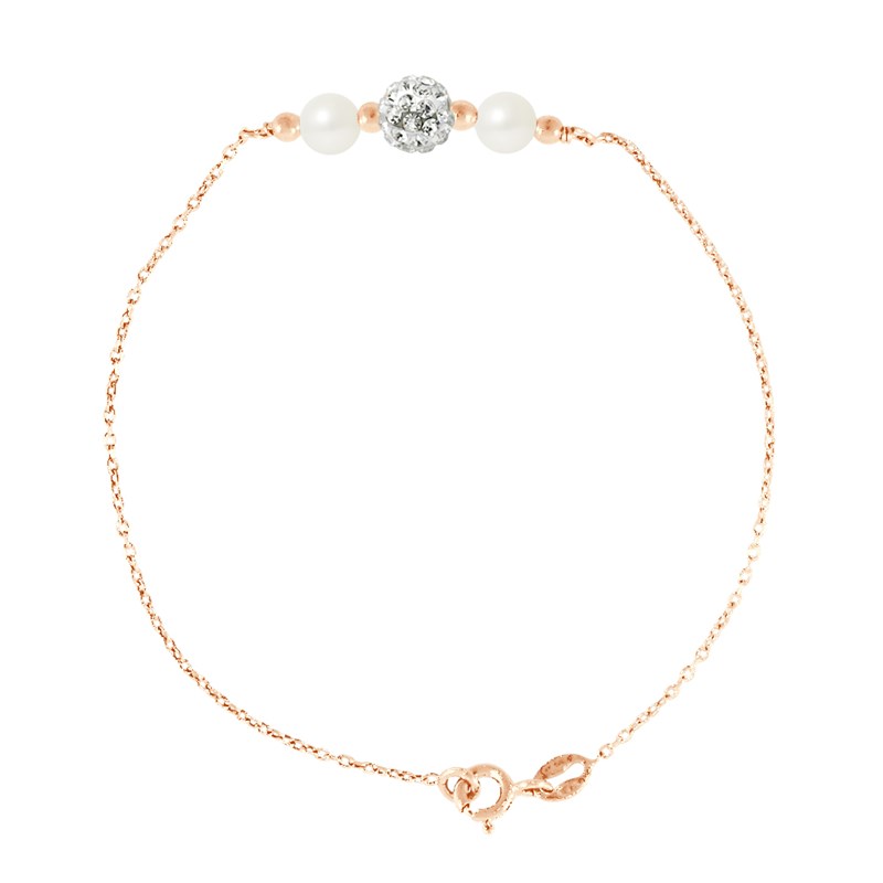 Bracelet - Perles de culture d'eau douce - Argent 925
