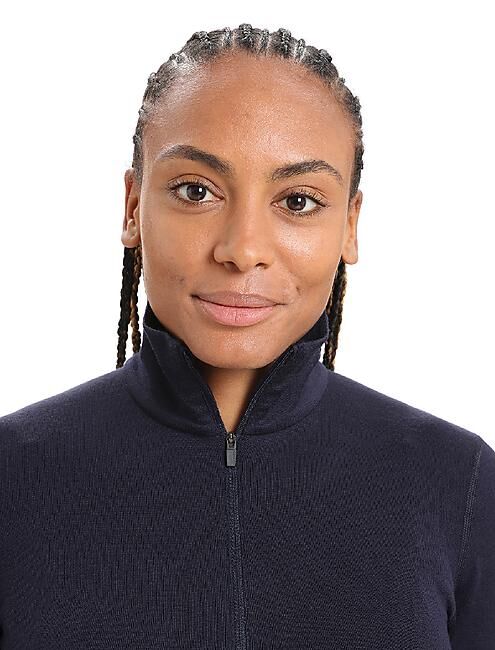 ICEBREAKER - T-SHIRT ML DEMI ZIP TECH 260 HALF ZIP W