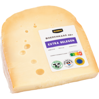 Jumbo Boerenkaas 48+ Extra Belegen Stuk ca. 419 g