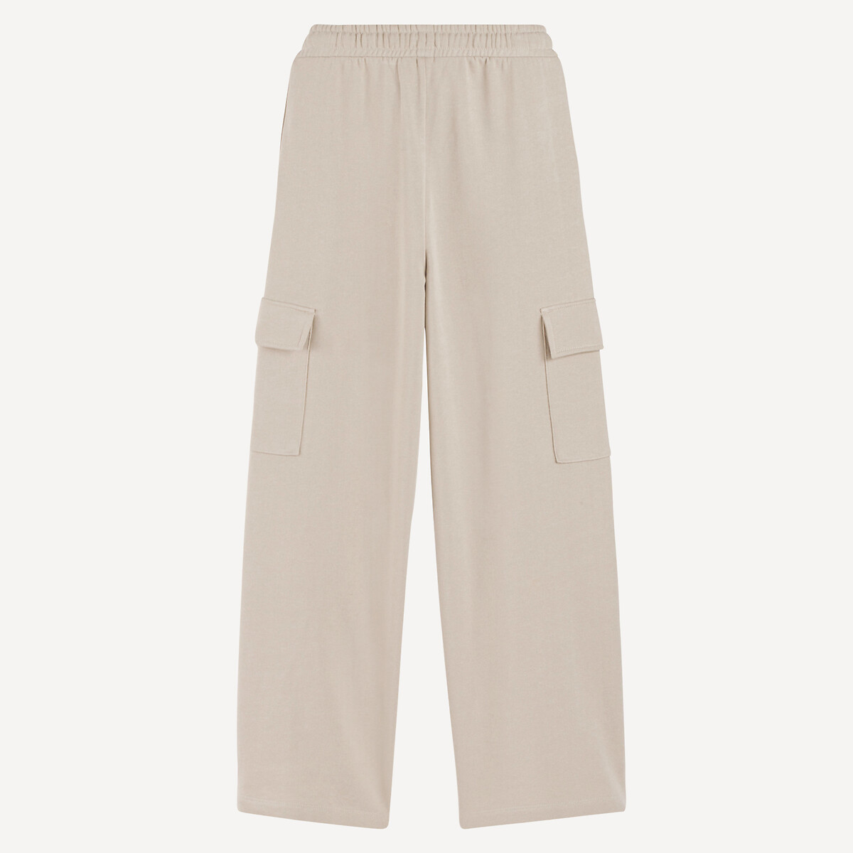 COLEÇÃO LA REDOUTE<br>Calças de jogging largas em fleece