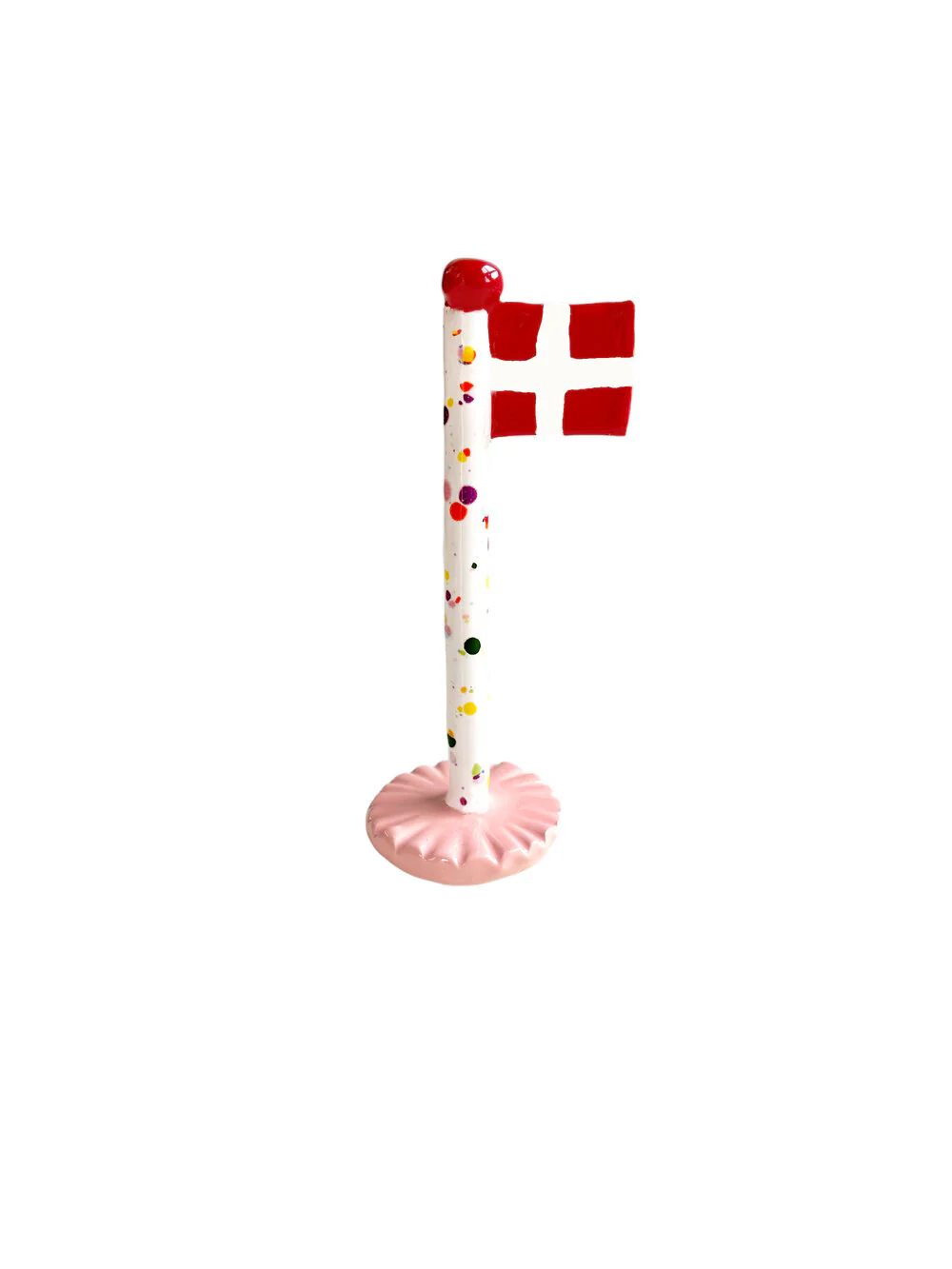 TheClayPlay  Keramik Flag, Blossom Rose - H23 cm.