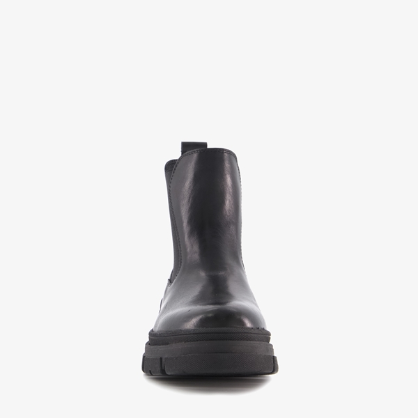Tamaris leren dames chelsea boots laag