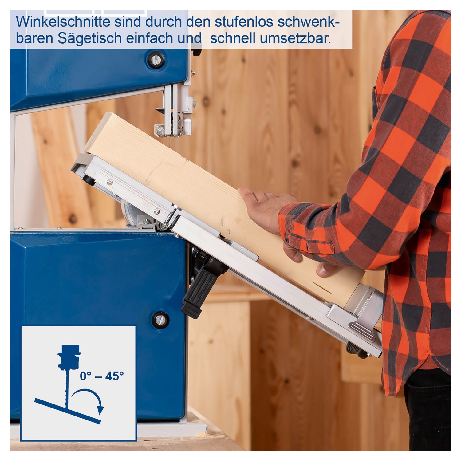 SCHEPPACH Bandsäge HBS261