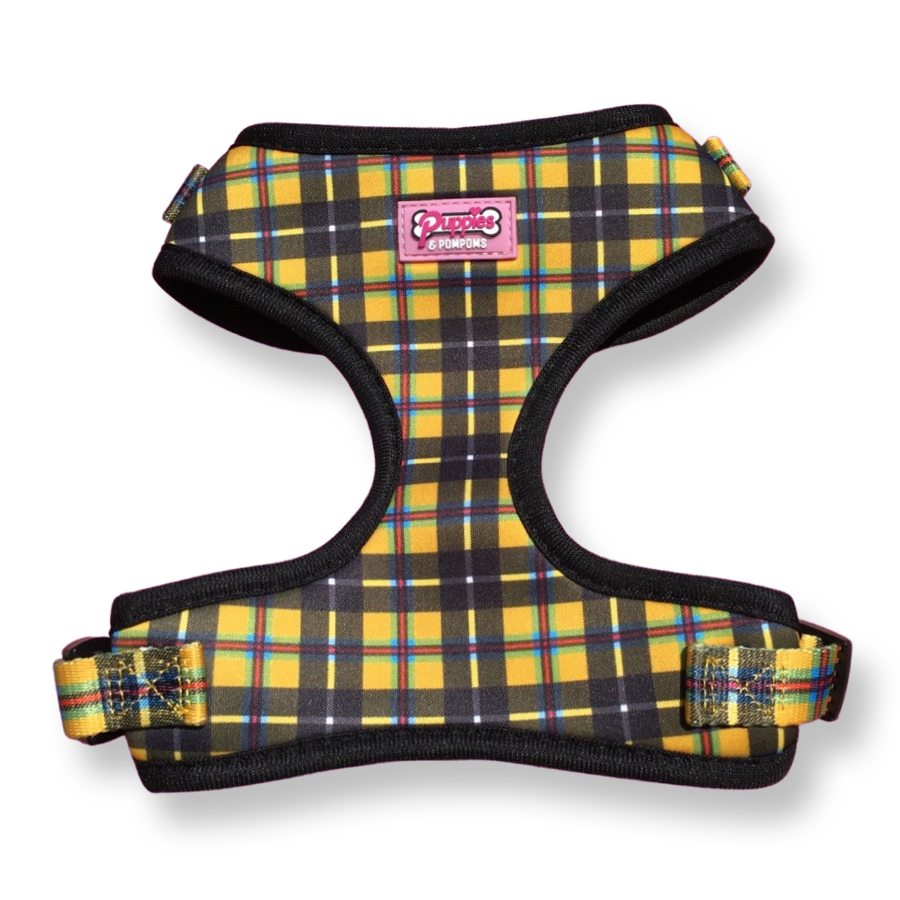 Arnês - Tartan da Cornualha - Como visto na Vogue