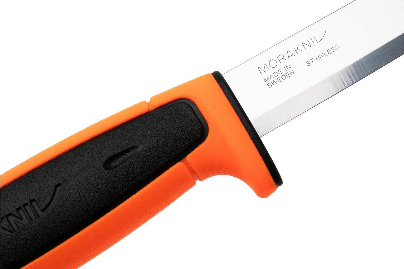 Morakniv Basic 546 13626 Stainless Black Orange, vaststaand mes