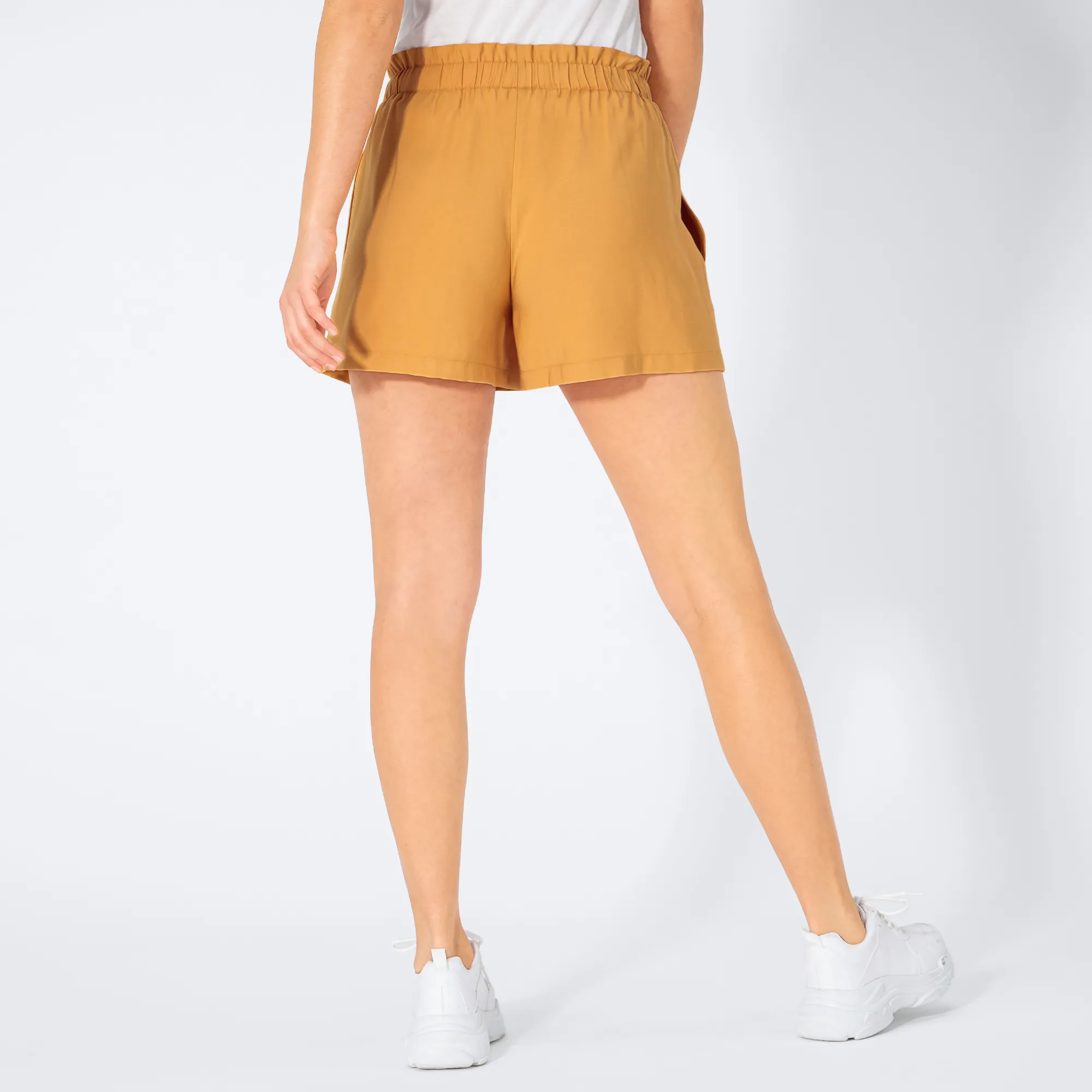 Damen-Shorts mit elastischem Bund