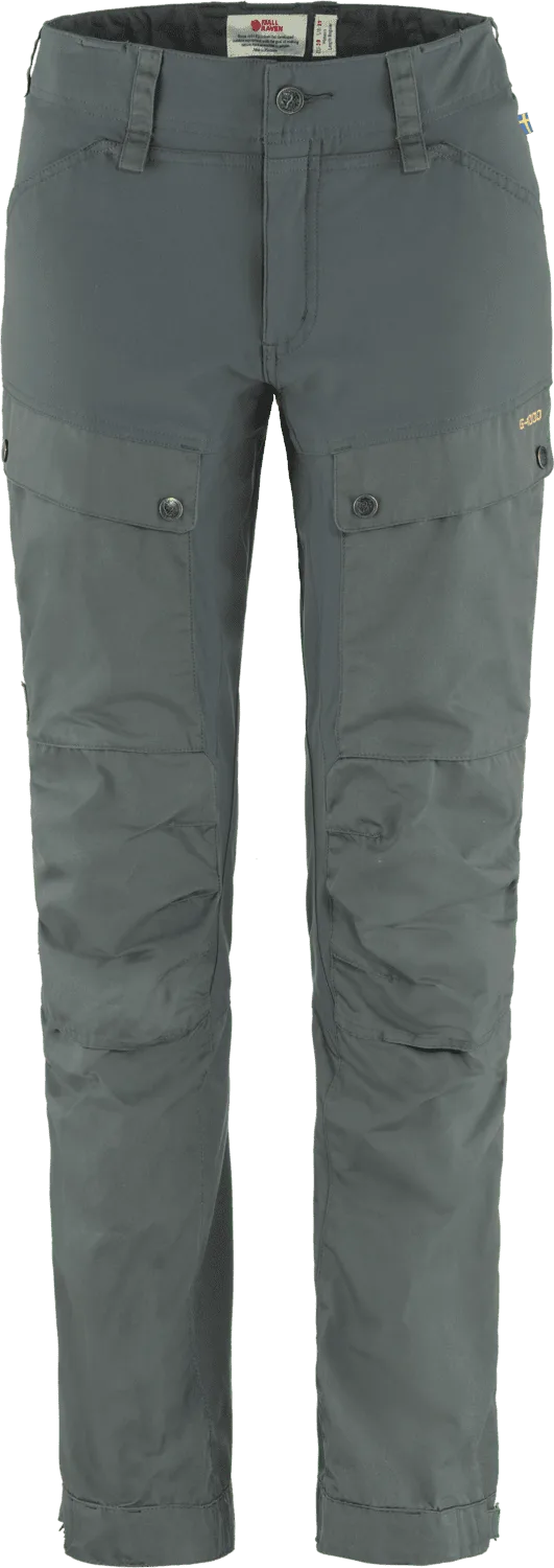 Fjällräven Women's Keb Trousers Curved Basalt