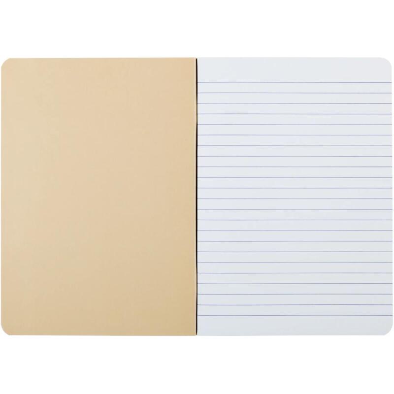 Carnet piqué FOREVER PREMIUM 100% recyclé A5 96 pages ligné papier recyclé blanc 90 g - Orange rouille
