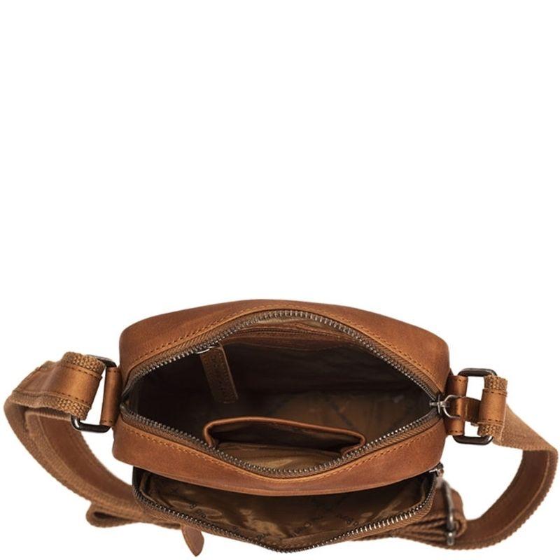 Chesterfield Brand Birmingham Schoudertas Cognac