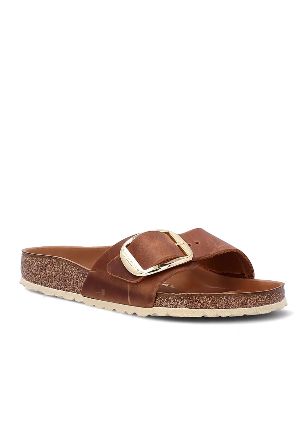 MULE MADRID BIG BUCKLE CUIR
