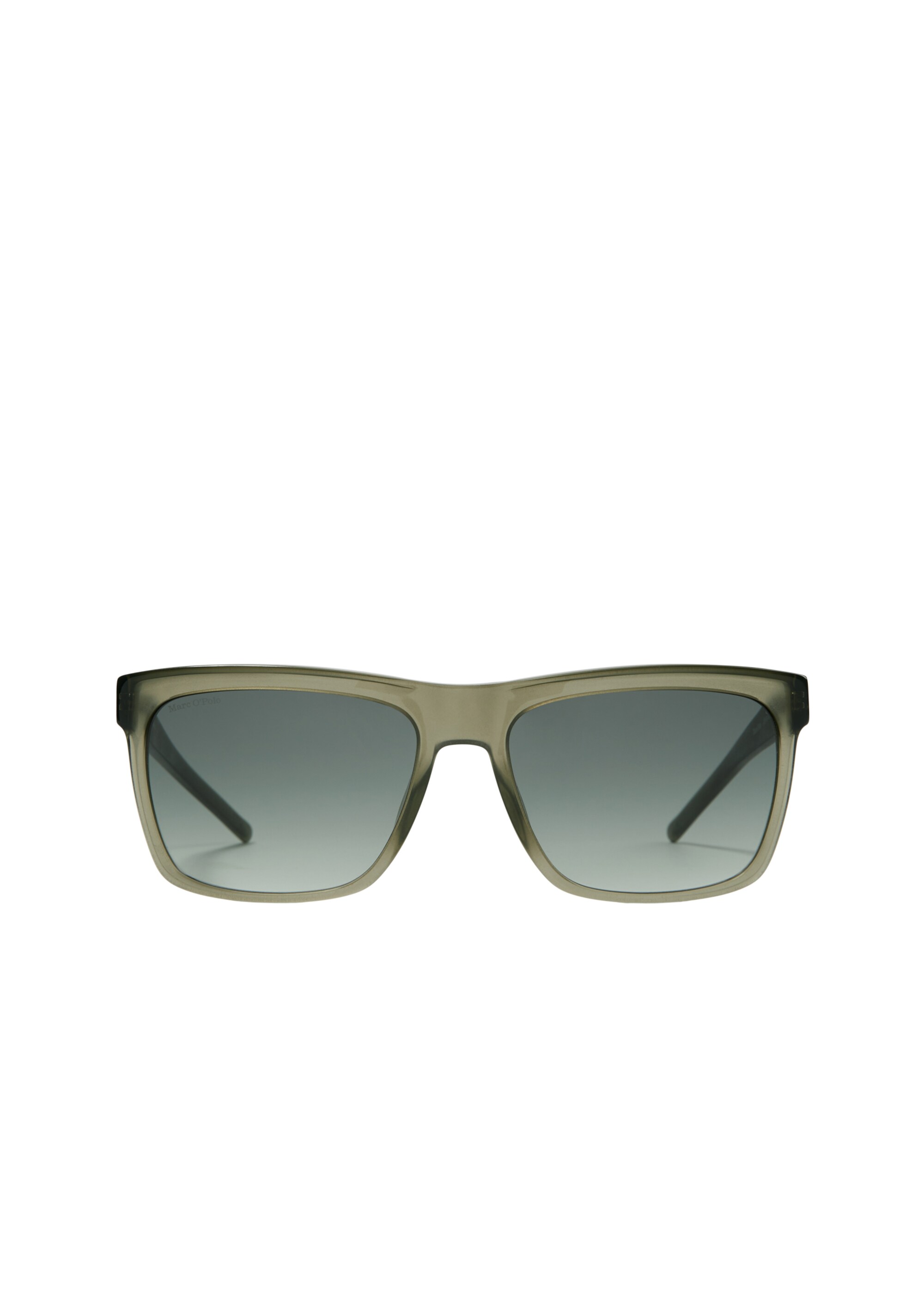 Herren-Sonnenbrille in moderner rechteckiger Form
