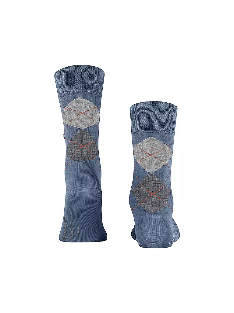 BURLINGTON Herren Socken 40-46 MANCHESTER rittersporn blau