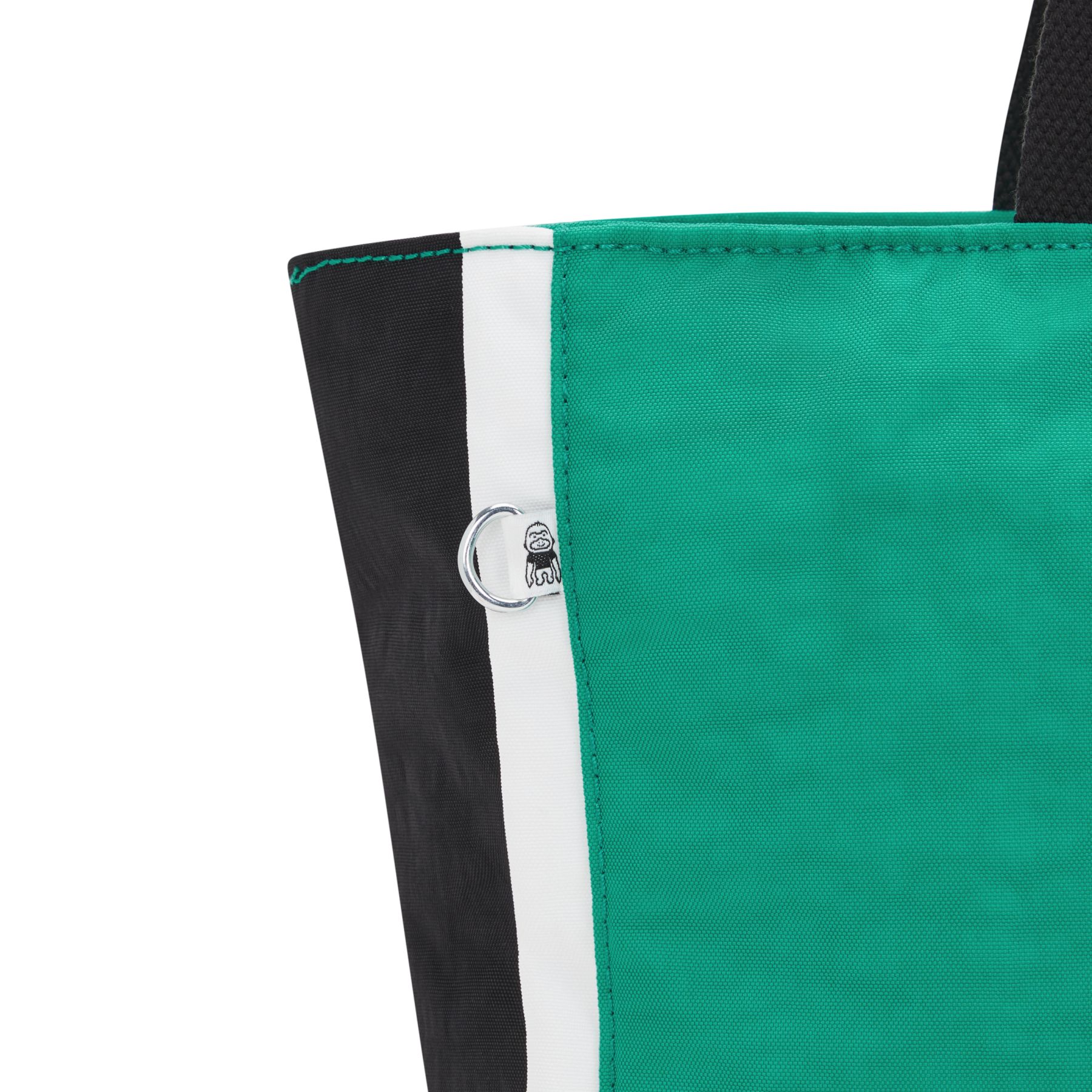 NALO Grand sac fourre-tout avec compartiment principal zippé - Deep Green Black Block