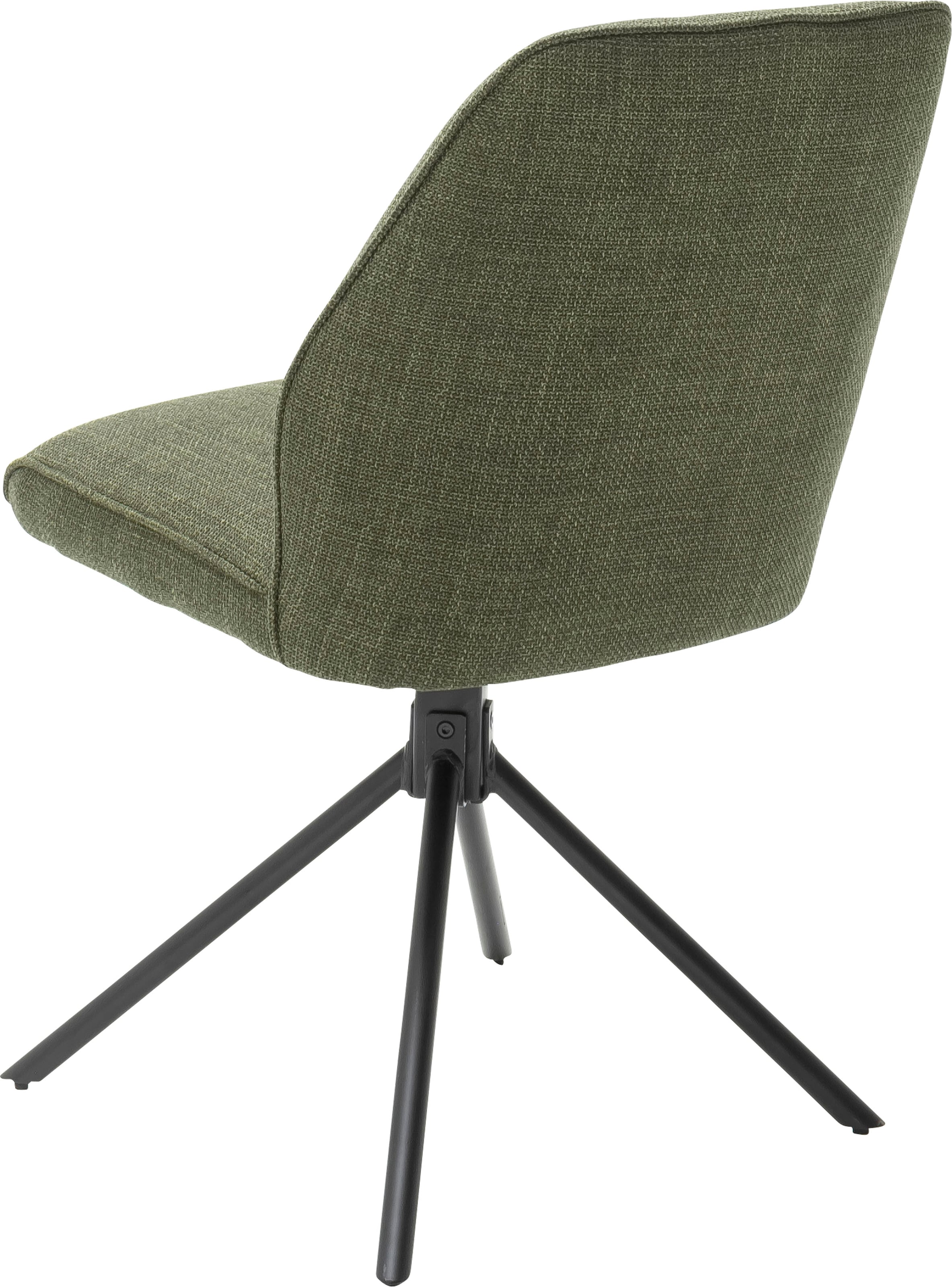 MCA furniture 4-Fussstuhl »Pemba« (Set) 2 Stk.2er-Set, 180°drehbar mit Nivellierung, Stuhl belastbar bis 120 kg