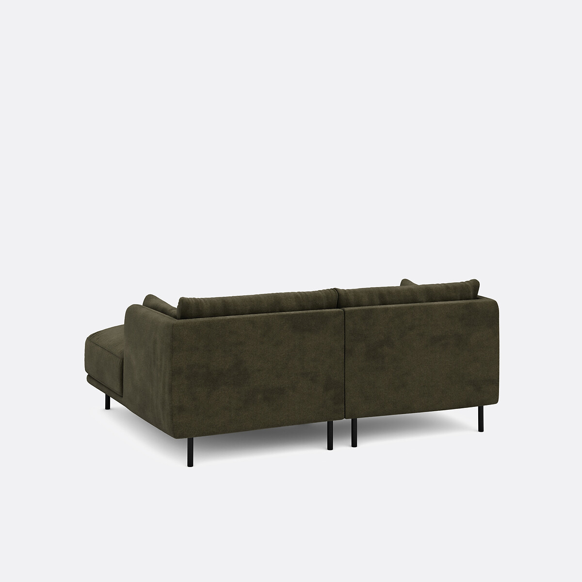 LA REDOUTE INTERIEURS<br>Sofá compacto retangular, tecido texturizado Victor