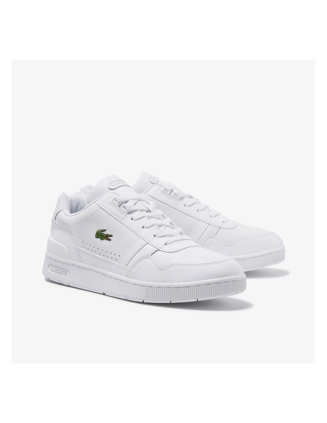 lacoste Sneakers  Homme T-Clip Cuir Blanc