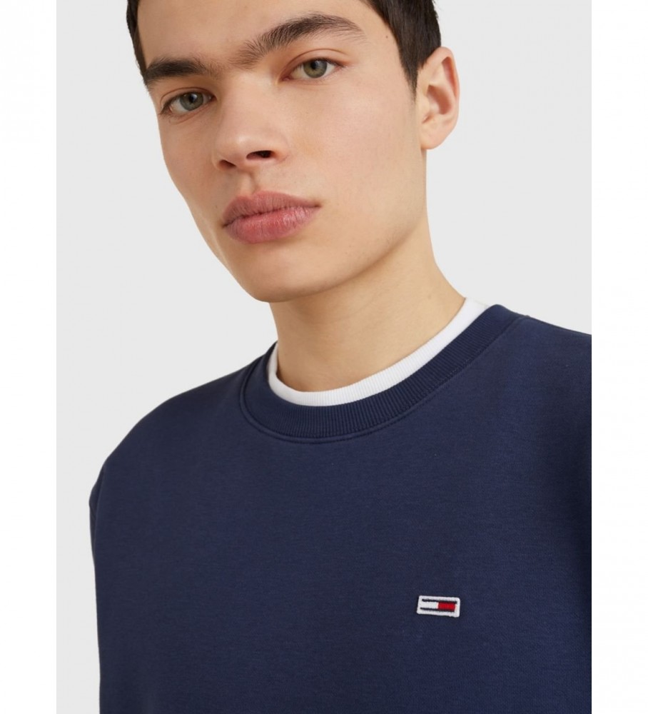 Moletom Tommy Jeans azul-marinho