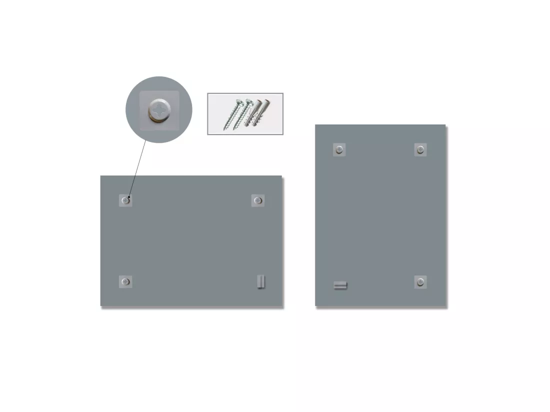 Miroir Artisanal de Salle de Bain Miroir Vertical ou Horizontal 65 * 90cm 5mm Aica