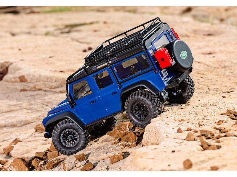 Traxxas Scale Crawler TRX-4M Land Rover Defender Blau, RTR, TRX-4 Performance im Mini-Format