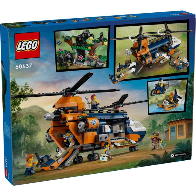 LEGO® City 60437 - Dschungelforscher-Hubschrauber
