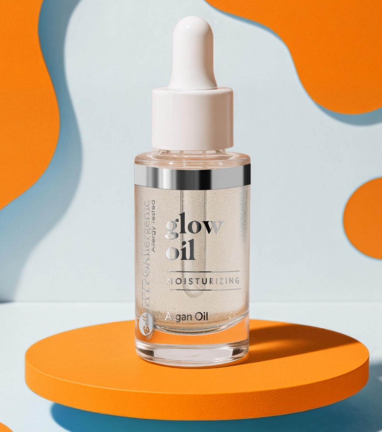 Bell HYPOAllergenic - Óleo Facial Hidratante Glow Oil - Óleo de Argan